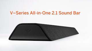 All the Sound You Need in One Incredible Bar  VIZIO VSeries AllinOne 21 Sound Bar [upl. by Ahsot]