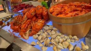 Ellenborough Market Cafe dinner buffet overview [upl. by Aniluj]