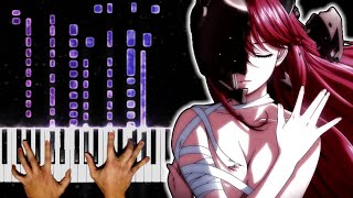 Elfen Lied OP  Lilium Piano Solo [upl. by Hugo646]