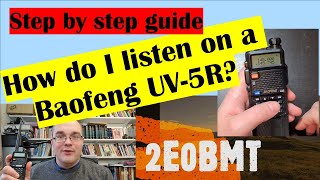 How do I listen on a Baofeng UV5R What Frequencies should I listen to How to program a repeater [upl. by Miko]