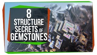 8 Structure Secrets of Gemstones [upl. by Innos]