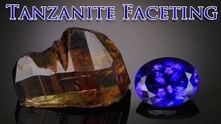 Gem Cutting  Tanzanite Faceting [upl. by Mukul]