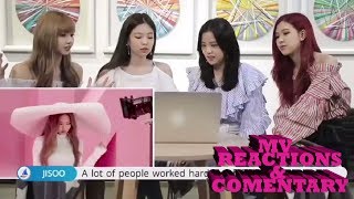 ENG Blackpink Reactions amp Commentary MV DDU DU DDU DU [upl. by As]