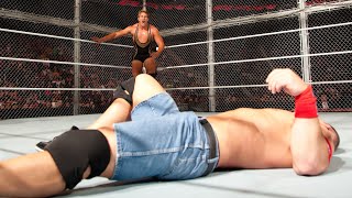 The Hell in a Cell Match youve never seen Sept 26 2011 [upl. by Aihseym]