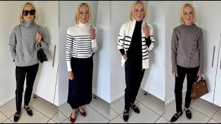 Stylish Zara Knitwear Haul [upl. by Arahc]