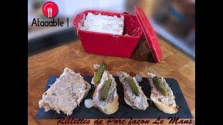 Rillettes de porc façon Le Mans [upl. by Nahtanhoj]