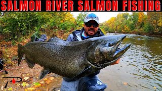 Salmon Fishing New Yorks World Famous Salmon River [upl. by Effy]