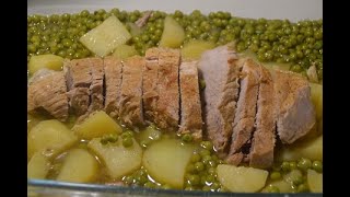 Rouelle porc petits pois au cookeo [upl. by Marget]