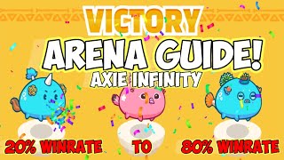 ARENA STRATEGY  AXIE INFINITY TAGALOG 20WINRATE TO 80WINRATE [upl. by Yenreit]