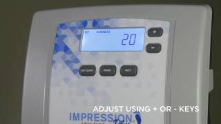 How to Program Water Softener Settings on Impression® Series [upl. by Gustafsson]