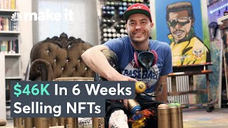 Making 46K In 6 Weeks Selling NFTs [upl. by Nnylrac267]