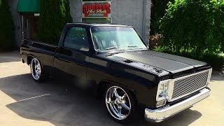 77 Chevy C10 Street Truck Griffeys Hot Rods and Restorations [upl. by Dahaf]