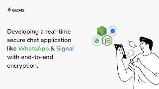 Developing a realtime secure chat application like WhatsApp amp Signal with endtoend encryption [upl. by Mencher]