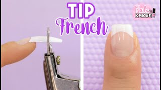 TIP FRENCH  UÑAS ACRILICAS para PRINCIPIANTES [upl. by Eellek785]