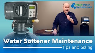 Water Softener Maintenance 101 [upl. by Clova]