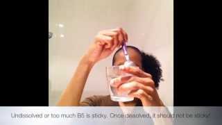 Part 1 of 2 Make Liquid Panthenol Using B5 Powder [upl. by Hameean]