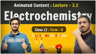 32 Electrochemistry  Electrochemical Series  Class 12 Board [upl. by Airdnna916]