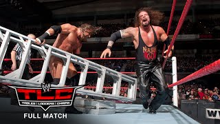 FULL MATCH  Triple H vs Kevin Nash – Sledgehammer Ladder Match WWE TLC 2011 [upl. by Ashbaugh]