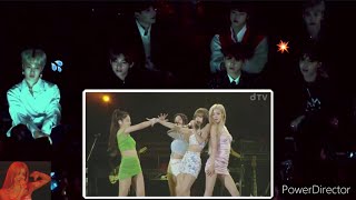 BTS reaction BLACKPINK  Dont Know What To Do [upl. by Aserat]