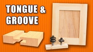 Tongue and Groove  Rail and Stile Router Bits  Shaker Style Doors Making [upl. by Bettzel]