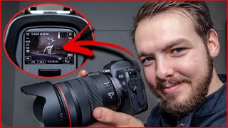 View Finder Settings For Canon Mirrorless Camera EOS R [upl. by Kela]