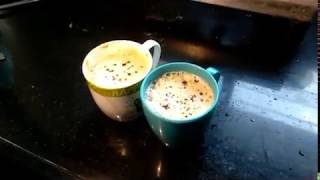 Foamed Coffee Without Milk at home [upl. by Nawad]