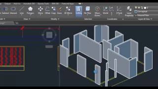 COMO HACER UNA CASA EN 3D EN AUTOCAD [upl. by Azeret]