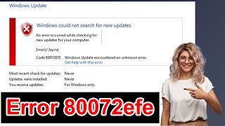 SOLVED How to Fix Error Code 80072efe Problem Issue Very Easily amp Quickly [upl. by Messab]