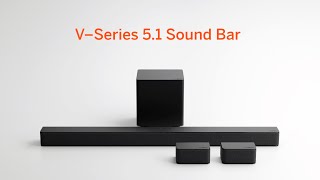 Step up to a Full Surround Sound Experience  VIZIO VSeries 51 Sound Bar [upl. by Muiram]