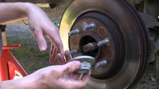 F150 Front Brake and Rotor Replacement Part 1 [upl. by Anagnos23]