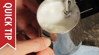 How to AutoFroth Milk for Lattes [upl. by Jo Ann477]