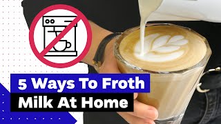 How To Froth Milk At Home Best Milk Frothers Review [upl. by Icul]