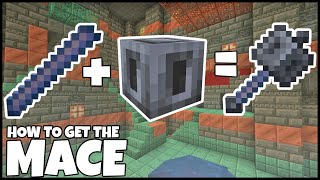 How To Get The MACE In MINECRAFT [upl. by Ozneral]