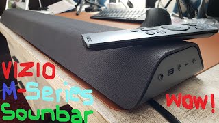 Vizio MSeries Soundbar WOW [upl. by Amrac]