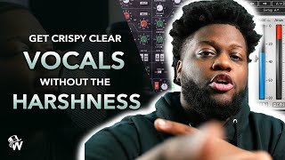 How To Make Crystal Clear Vocals Cut Thru The Mix Without Harshness  DOUBLE DEESSER TECHNIQUE [upl. by Nolyaj777]