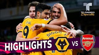 Wolverhampton vs Arsenal 31 Goals amp Highlights  Premier League  Telemundo Deportes [upl. by Raff]