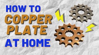 Copper Plating at Home  Easy Electrolysis amp Electroplating [upl. by Aromat436]