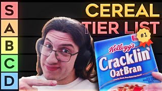 My DEFINITIVE Cereal Tier List [upl. by Gerhard]