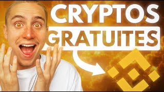 🚨 CRYPTOS GRATUITES SUR BINANCE  TUTO COMPLET [upl. by Sophey]