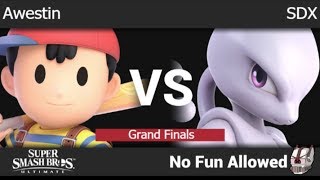 NFA 3  Awestin Ness vs SDX Mewtwo Grand Finals  SSBU [upl. by Haidebej239]