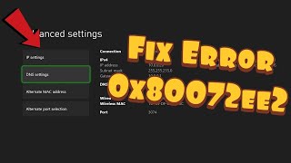 How To Fix Xbox Series X  Xbox One Error Code 0x80072ee2  Quick Fix [upl. by Caines480]