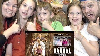 Dangal Trailer  Family Reaction [upl. by Humbert]