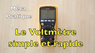 Tuto  Comment utiliser un Voltmètre [upl. by Latsyrhc]