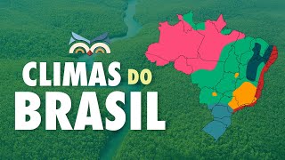 Climas do Brasil  Toda Matéria [upl. by Gilbertina]