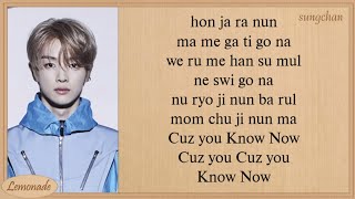 NCT U  Know Now Easy Lyrics [upl. by Lynnea]