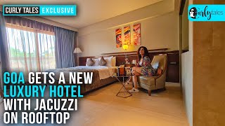 Candolim In Goa Gets A New Boutique Hotel With Jacuzzi On Rooftop 2N3D Stay At₹10999  Curly Tales [upl. by Cairistiona296]