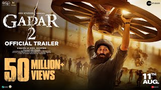 Gadar2 Official Trailer  11th August  Sunny Deol  Ameesha Patel  Anil Sharma [upl. by Ramahs847]