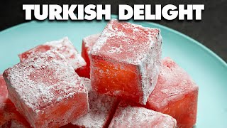 How to Make Turkish Delight  Lokum Recipe [upl. by Ahserb]