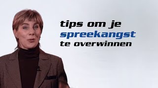 Spreekangst overwinnen bij presentaties  Blijf je zenuwen de baas [upl. by Teik]