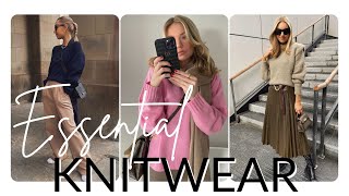 KNITWEAR ESSENTIALS 2021 [upl. by Suoivatnom]